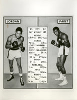 PARET, BENNY "KID"-DON JORDAN WIRE PHOTO (1960-PARET WINS TITLE)