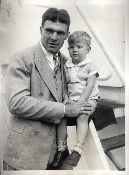 STRIBLING, YOUNG & SON WIRE PHOTO (1929)