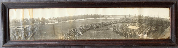 MANDOT, JOE-JOHNNY GRIFFITHS ORIGINAL PANORAMA PHOTO (1915)