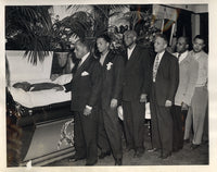 JOHNSON, JACK FUNERAL WIRE PHOTO (1946)