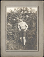 GRAYBER, AL ORIGINAL MOUNTED ANTIQUE PHOTOGRAPH