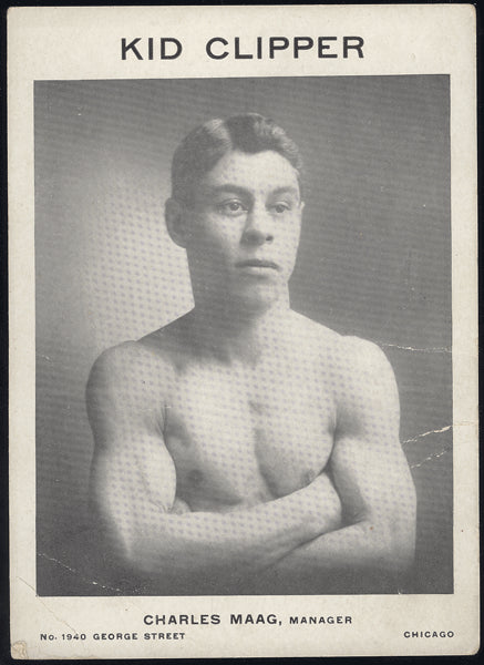 CLIPPER, KID PROMOTIONAL PHOTO CARD (1910)
