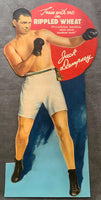 DEMPSEY, JACK ADVERTISING POSTER FOR RIPPLED WHEAT (CIRCA 1936)