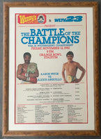 PRYOR, AARON-ALEXIS ARGUELLO I ON SITE POSTER (1982)