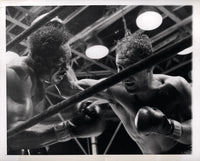 MARCIANO, ROCKY-ARCHIE MOORE ORIGINAL WIRE PHOTO (1955-9TH ROUND)