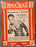 ARMSTRONG, HENRY-EARL TURNER OFFICIAL PROGRAM (1942)