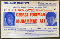 ALI, MUHAMMAD-GEORGE FOREMAN CLOSED CIRCUIT BROADSIDE (1974)