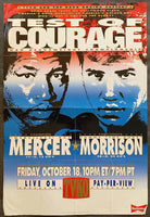 MERCER, RAY-TOMMY MORRISON PAY PER VIEW POSTER (1991)