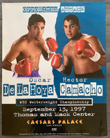 DE LA HOYA, OSCAR-HECTOR CAMACHO ON SITE POSTER (1997)