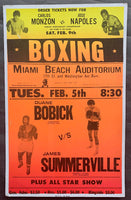 BOBICK, DUANE-JIMMY SUMMERVILLE ON SITE POSTER (1974)