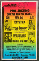 AYALA, JR., TONY_STEVE GREGORY ON SITE POSTER (1982)