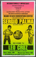 PALMA, SERGIO-LEO CRUZ ON SITE POSTER (1982)