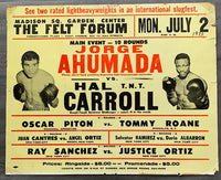AHUMADA, JORGE-HAL "TNT" CARROLL ON SITE POSTER (1973)