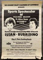 LUJAN, JORGE-ROBERTO RUBALDINO ON SITE POSTER (1979)