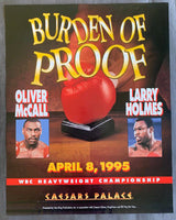 HOLMES, LARRY-OLIVER MCCALL ON SITE POSTER (1995)