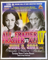 ALI, LAILA-JACKIE FRAZIER ON SITE POSTER (2001)