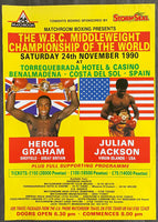 JACKSON, JULIAN-HEROL GRAHAM ON SITE POSTER (1990)