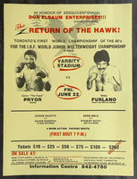 PRYOR, AARON-NICKY FURLANO ON SITE POSTER (1984)