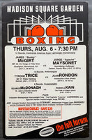 MCGIRT, JAMES "BUDDY"-ROGER BROWN ON SITE POSTER (1987)