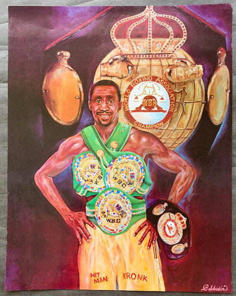 HEARNS, THOMAS ORIGINAL PROMOTIONAL POSTER