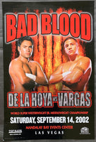 DE LA HOYA, OSCAR-FERNANDO VARGAS ON SITE POSTER (2002)