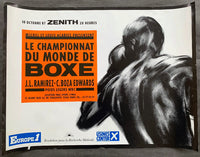 RAMIREZ, JOSE LUIS-CORNELIUS "BOZA" EDWARDS ON SITE POSTER (1987)