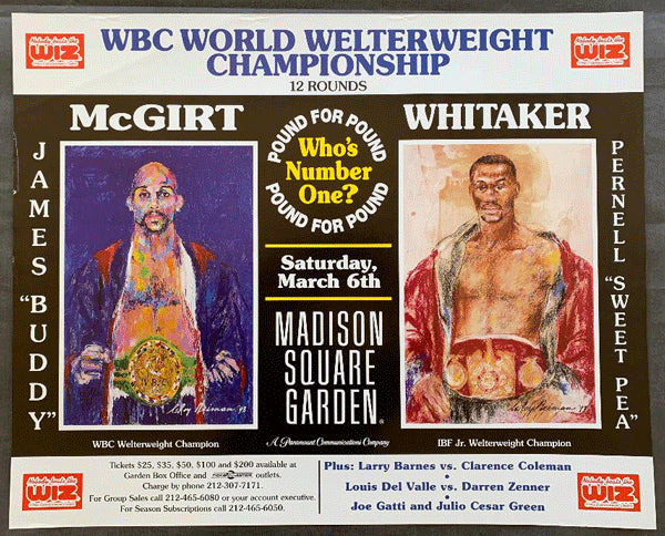 WHITAKER, PERNELL-BUDDY MCGIRT I ON SITE POSTER (1993)