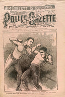 SULLIVAN, JOHN L.-JAMES J. CORBETT ORIGINAL POLICE GAZETTE (1892)