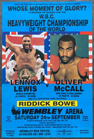 LEWIS, LENNOX-OLIVER MCCALL I ON SITE POSTER (1994)