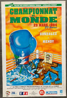 GONZALEZ, MIGUEL ANGEL-JEAN-BAPTISTE MENDY ON SITE POSTER (1994)