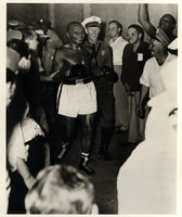 WALCOTT, JERSEY JOE-EZZARD CHARLES III ORIGINAL PHOTOGRAPH (1951)