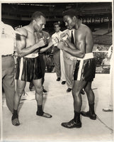 WALCOTT, JERSEY JOE-EZZARD CHARLES III ORIGINAL PHOTOGRAPH (1951)