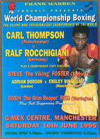 ROCCHIGIANI, RALF-CARL THOMPSON OFFICIAL PROGRAM (1995)