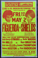 SHIELDS, RANDY-JOSE FIGUEROA ON SITE POSTER (1980)