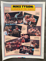 TYSON, MIKE PHOTO PROOF POSTER FOR KO MAGAZINE (LATE 1980'S)