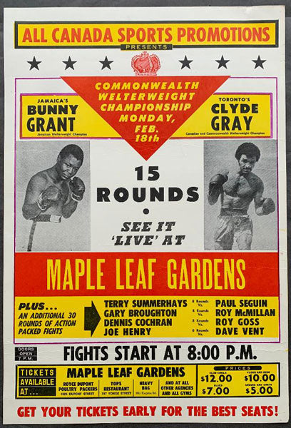 GRAY, CLYDE-BUNNY GRANT ON SITE POSTER (1974)
