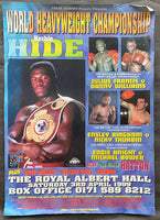 HATTON, RICKY-BRIAN COLEMAN & FRANCIS-WILLIAMS & BARRERA-LLOYD ON SITE POSTER (1999)