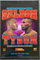 TYSON, MIKE-BRUCE SELDON PAY PER VIEW POSTER (1996)