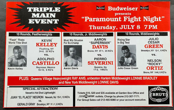 KELLEY, KEVIN-ADOLPHO CASTILLO ON SITE POSTER (1993)