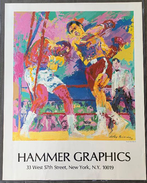 FOREMAN, GEORGE-JOE FRAZIER I LEROY NEIMAN LITHOGRAPH