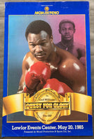 HOLMES, LARRY-CARL "THE TRUTH" WILLIAMS ON SITE POSTER (1985)