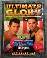 DE LA HOYA, OSCAR-JULIO CESAR CHAVEZ ON SITE POSTER (1996)