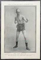 SULLIVAN, MIKE "TWIN" POLICE GAZETTE SUPPLEMENT (1907)