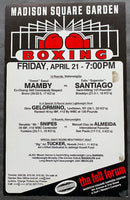 MAMBY, SAOUL-ELVIS PEREZ ON SITE POSTER (1989)