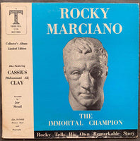 MARCIANO, ROCKY: THE IMMORTAL CHAMPION LP RECORD (1971)