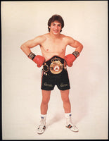 MANCINI, RAY "BOOM BOOM" PROMOTIONAL POSTCARD (FROM HIS MANAGER'S COLLECTION)