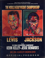 LEWIS, LENNOX-PHIL JACKSON OFFICIAL PROGRAM (1994)