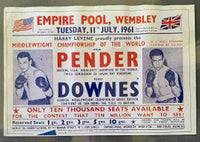 PENDER, PAUL-TERRY DOWNES ON SITE POSTER (1961)