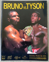 TYSON, MIKE-FRANK BRUNO II OFFICIAL PROGRAM (1996)