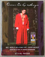 DE LA HOYA, OSCAR-PATRICE CHARPENTIER OFFICIAL PROGRAM (1998)